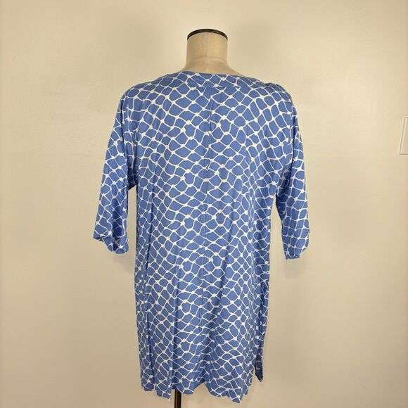 Tybee Island Clothing Womens Swimsuit Coverup Tunic 3/4 sleeve Size Medium Rayon - Picture 7 of 7